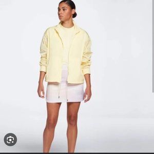 Calia Women's Golf Windbreaker Jacket in Lemon Chiffon Size Small NWT